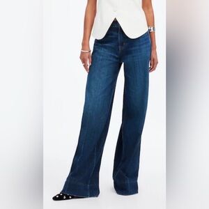 NWOT Madewell Superwide-Leg Jeans: Softdrape Denim Edition